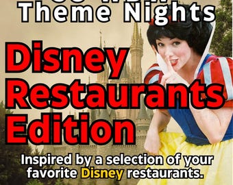 Dinner and Movie Night Menu for Foodies Inspired by Magical Resorts and Vacation Destination for Food Lovers Dinner and Movie Night Theme