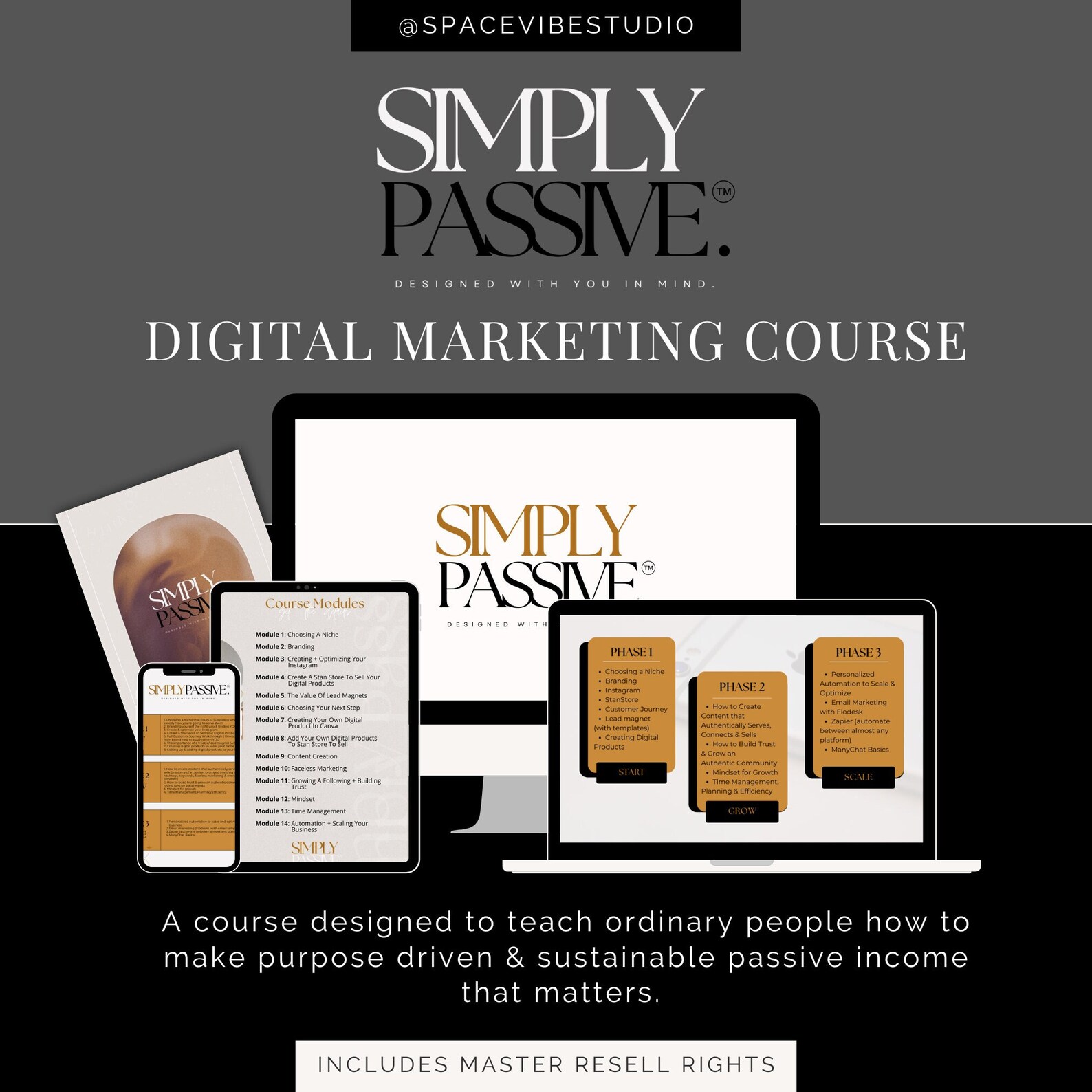 Simply Passive Digital Marketing Course - Etsy