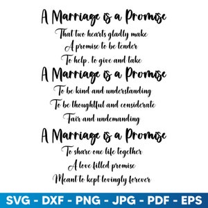 Marriage Poem for Weddings SVG, Love Quote Svg, Love Svg, Love Sign Svg, Marriage Gifts, Marriage Svg, Funny Wedding Gift, Wedding Svg