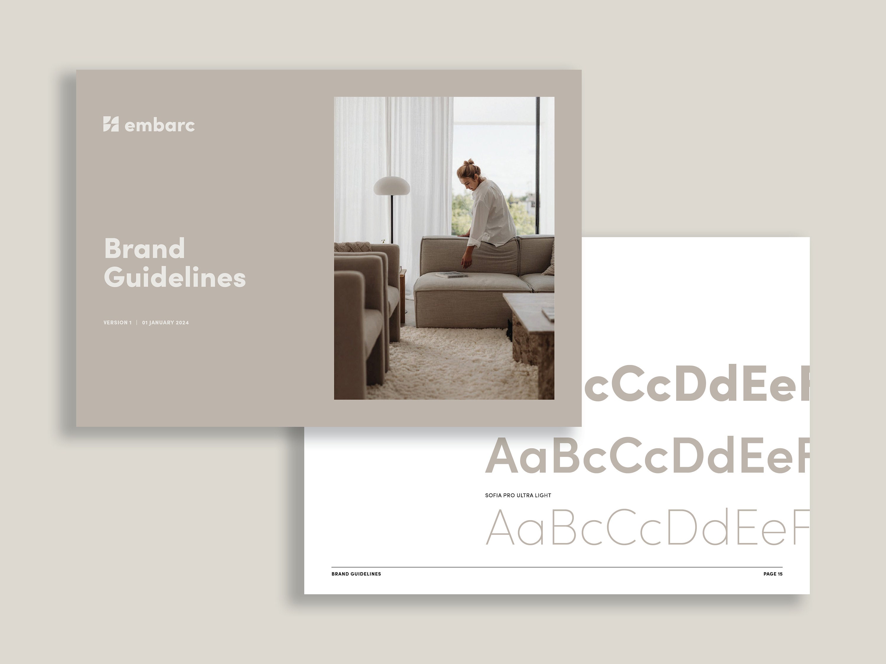 Brand Guidelines Template for Designers, Style Guide, Branding Kit ...