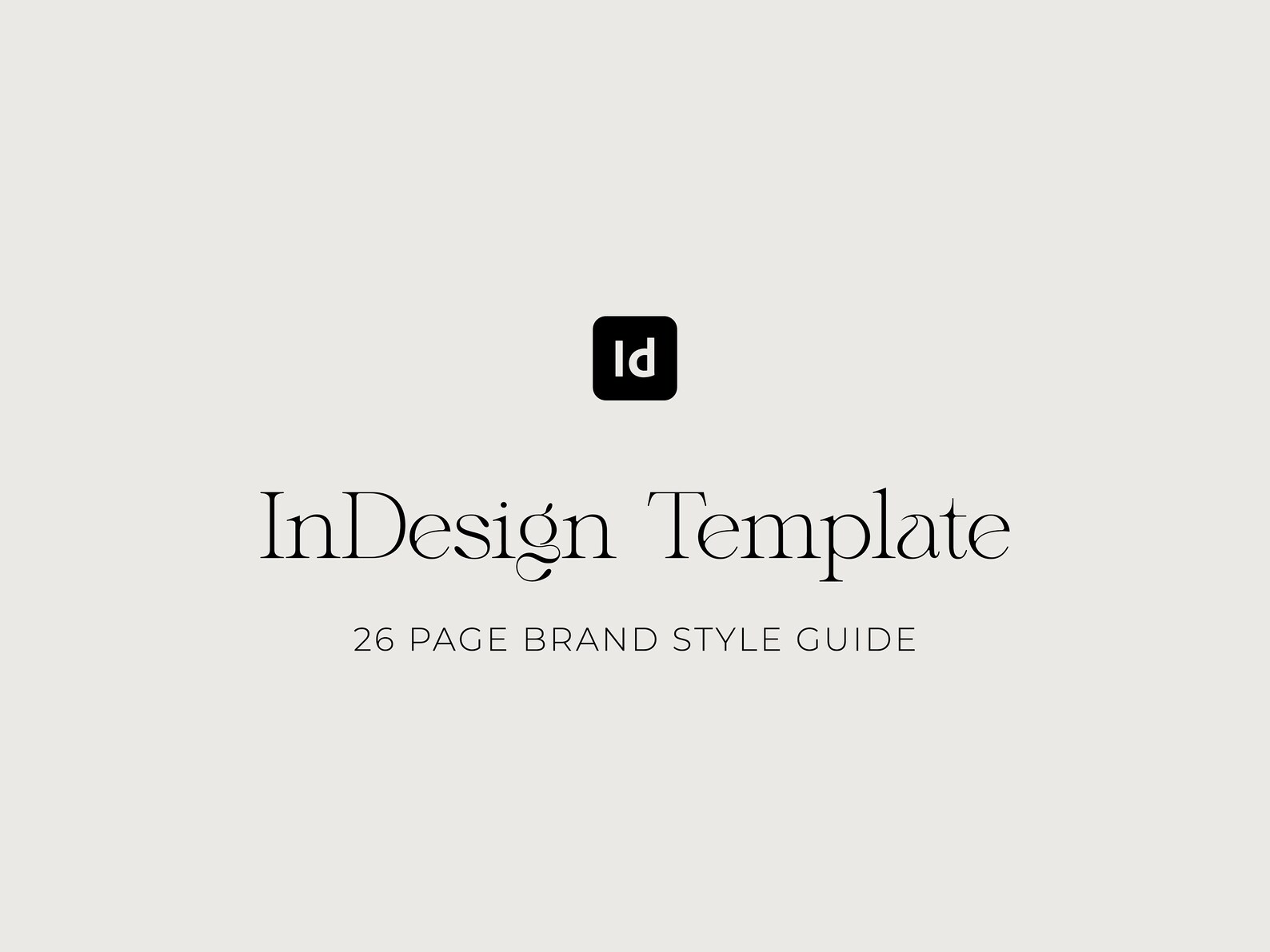 Brand Guidelines Template for Designers, Style Guide, Branding Kit ...