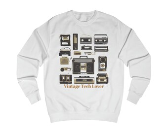 Vintage Tech Lover Men's Sweatshirt