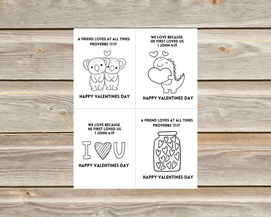 Printable Valentine Etsy