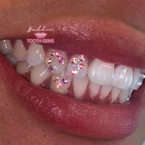 Swarovski Crystal AB Tooth Gems | Aurora Borealis | Wholesale Tooth Jewelry LEAD FREE