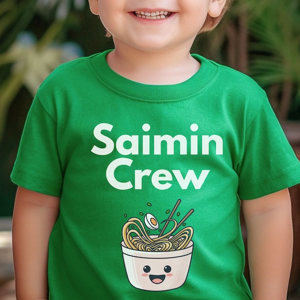Saimin Crew Shirt, Saimin Crew, Saimin Lover, Saimin Shirt, Hawaii Cuisine, Hawaii Cuisine Shirt, Saimin, Hawaii Shirt, Toddler Shirt