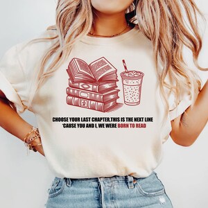 Born To Read Shirt, Bookish T-Shirt, Book Lover Gift, Reader Shirt, Bookworm Shirt,Gift for Booktok, Reading Graphic Tee,Bookworm Shirt Gift