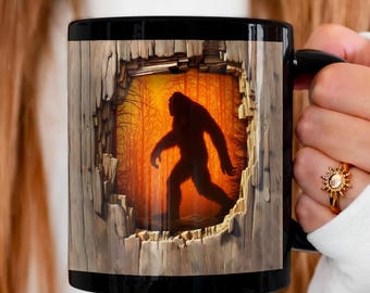 Sasquatch Coffee Mug: Bigfoot Gift, Funny Coworker Present