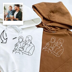 Custom Embroidery Portrait Digital File | Father’s Day Gift for Dad | Personalized Stitch Design | Embroidery Photo File | Digital Download
