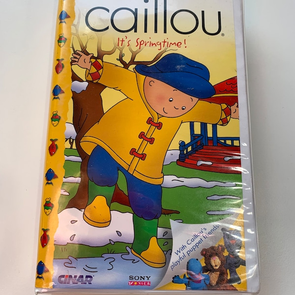 Nostalgic Caillou VHS