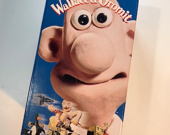 Wallace & Gromit Vintage VHS Set, 90's, Retro