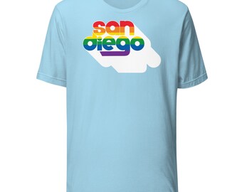 Camiseta del orgullo de San Diego