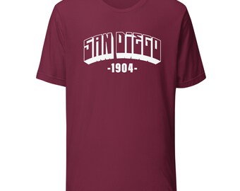 Camiseta blanca de San Diego de 1904