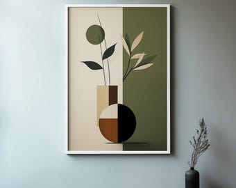 Perspective - Houseplant Simplicity | Minimalist Print - Bohemian Decor | Words of Power - Wall Art | 300 DPI Printable - Plants & Flora Art
