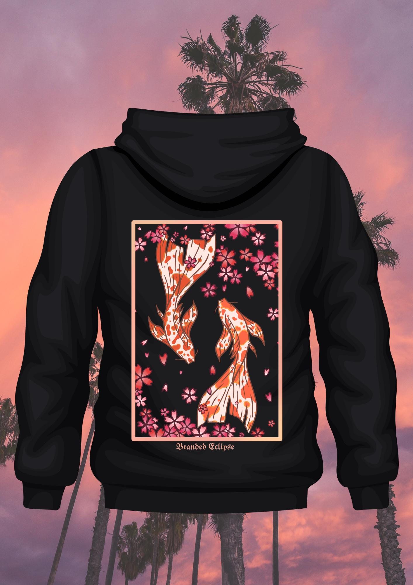 Cherry Blossom Zip up Sweatshirt - Etsy Canada