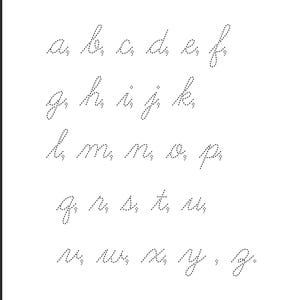 Cursive Handwriting Practice Worksheets: 110+ Pages (digital Download ...