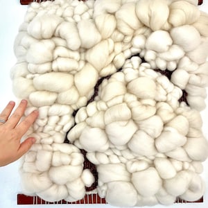 Tapiz de pared tejido Kintsugi; Tapiz para colgar en la pared; Arte textil; Arte de fibra; Arte mural; Tejido; Decoración bohemia; Arte moderno; Decoración del hogar; Artículos para el hogar