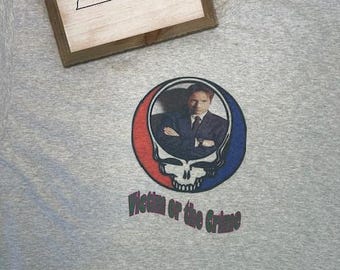 Grateful Dead - Victim or the Crime- X files- T shirt