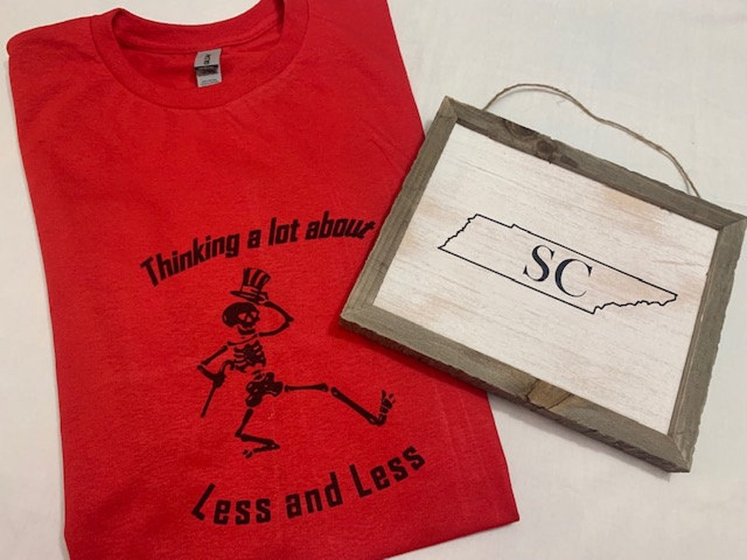 Thinking a Lot About Less and Less - T Shirts - Etsy