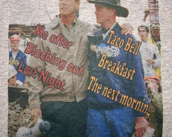 George Bush Taco Bell Blackout - T Shirt