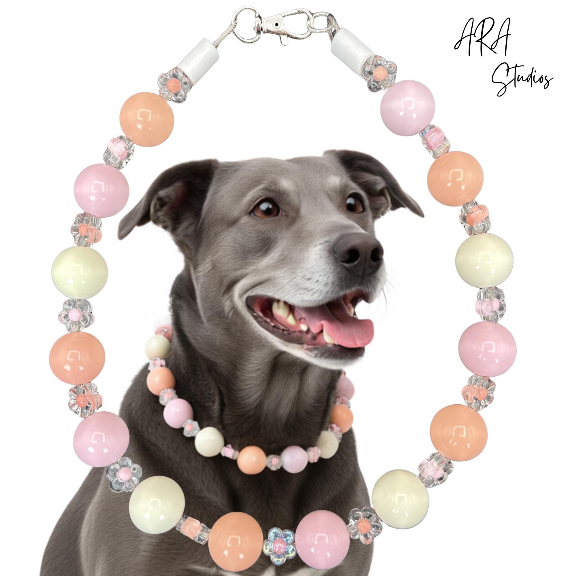 Peach Dog Collar