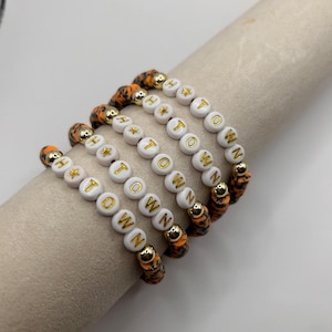 H-Town Bracelets | Houston Inspired Bracelets | Astros | Navy and Orange