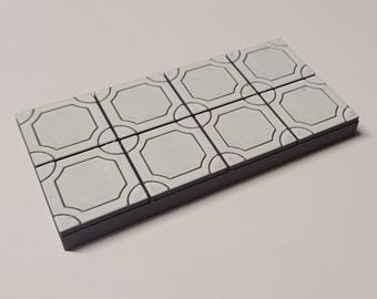 4x2 Floor pieces • 30 mm grid • Towering Temple series of Dungeon Tiles • 3D printed modular Terrain with Magnetic Bases for Tabletop RPG