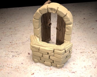 Balcony plug with double doors • Throne and Ash series by www.printablescenery.com • 3D printed modular Terrain • Tabletop RPG