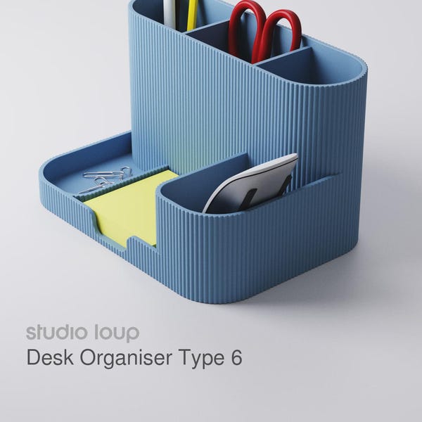 Desk Organizer Type 6 • ca. 209x147x124 mm • 3D printed Accessories for your modern home and office