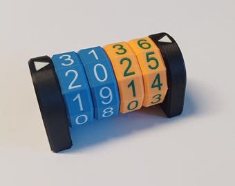 Contador de vida / Rastreador de HP con diales de 2 a 10 • Accesorios impresos en 3D para juegos de rol de mesa como MTG