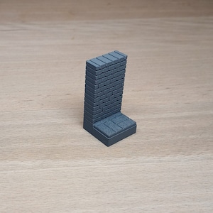 NUOVO DESIGN • Pezzi di muro 1x1 • Serie di mattoni di Dungeon Tiles • Terreno modulare stampato in 3D con basi magnetiche per il tuo gioco di ruolo da tavolo