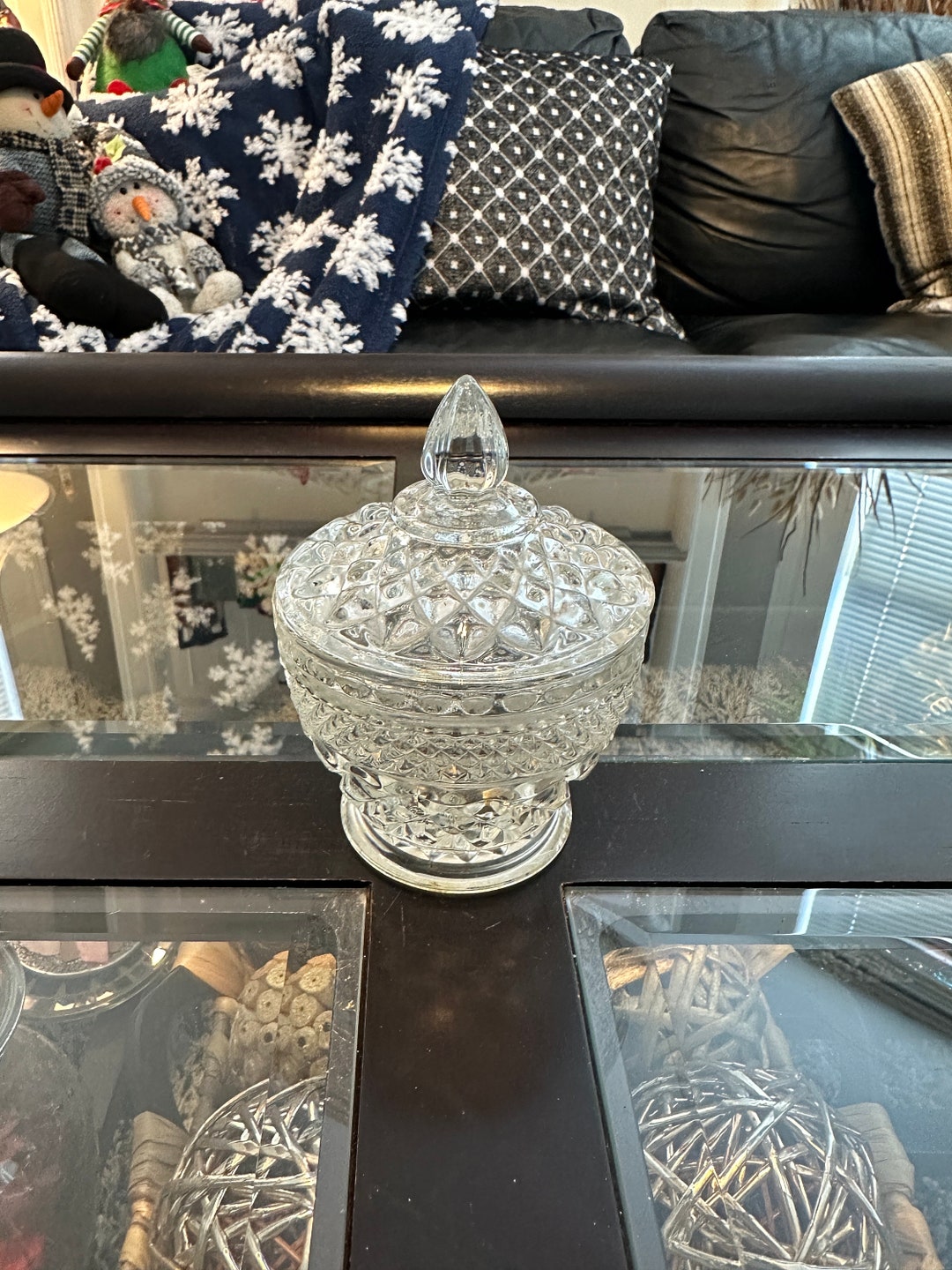 ヴィンテージ ウェックスフォード シュガーボウル（蓋付き