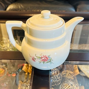 Vintage Drip-O-Lator Teapot | Mid-Century Modern Ceramic Tea Pot | Retro Kitchenware | Collectible Drip-O-Lator | Unique Vintage Home Decor