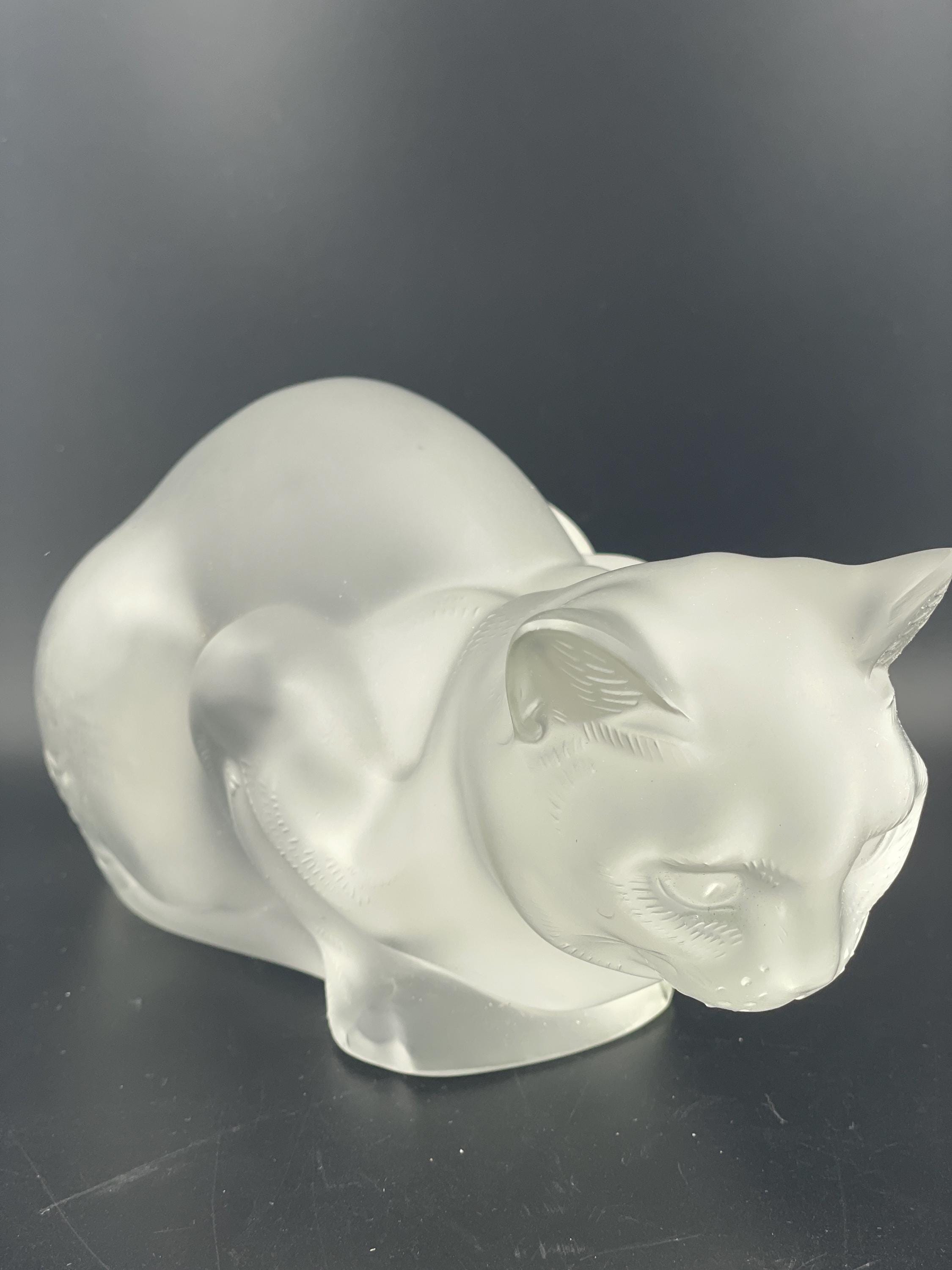 Lalique Cat - Etsy