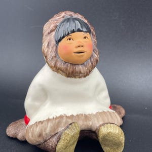 C Alan Johnson Eskimo Figurines - Etsy UK