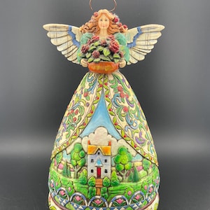 Jim Shore Heartwood Creek SUMMER RESTORES the SOUL Figurine C117673 2003 Enesco