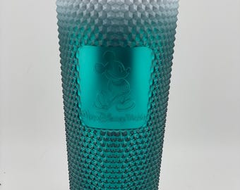 Set of Fun Starbucks Insulated 2023 Tumblers Disneyland Mickey And New Studded Summer Cups with Lids and Straws.