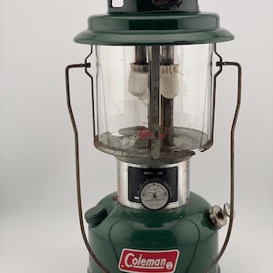 Vintage 1978 Coleman Double Mantle Laterne Modell 220J in hervorragendem Zustand