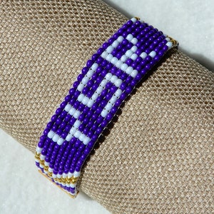 Sewanee YSR bead bracelet, adjustable length image 2