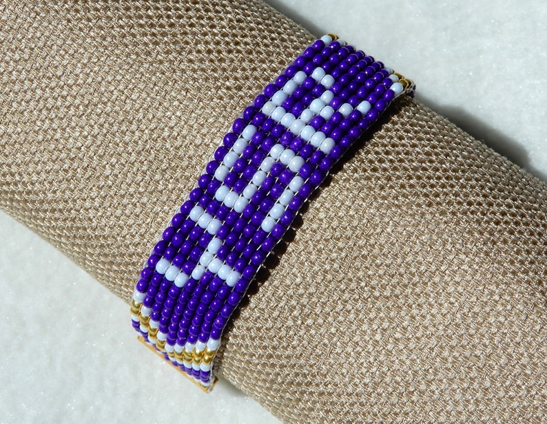 Sewanee YSR bead bracelet, adjustable length image 2