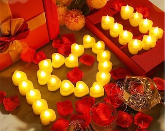 1000 Stück künstliche Rosenblätter - Vorschlag, Hochzeit, Urlaub, Jubiläum und Valentinstag Dekorationen.