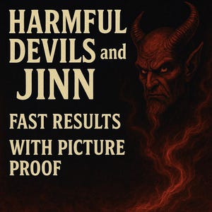 HARMFUL DEVILS and JINN! Revenge Spell, Tormenting Spell, Destruction Spell! Powerful Black Magic Spell, Enemies Spell, Justice Spell