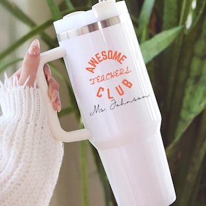 Teacher Appreciation Gift Bulk, Personalized Teacher 40oz Tumbler, Teacher Gift, Teacher Week, Back to School Gift, Thank You Gift Teacher