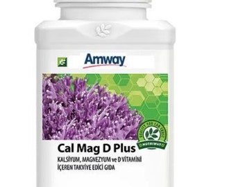 Amway Comprimé de supplément de calcium, Comprimé de magnésium D Plus, 180 comprimés Supplément Amway