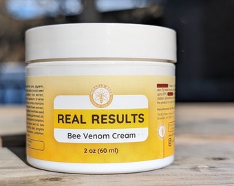 Real Results Bee Venom Cream (60 ml - 2 Oz)