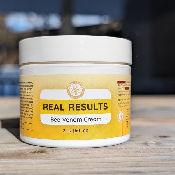 Crema al veleno d'api Real Results (60 ml - 2 Oz)