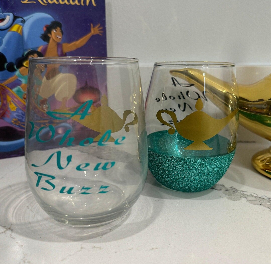 A Whole New Buzz Stemless Wine Glass - Etsy