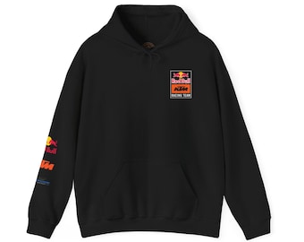 Sudadera con capucha del equipo KTM Racing Red Bull / Sudadera con logotipo de deportes de motor