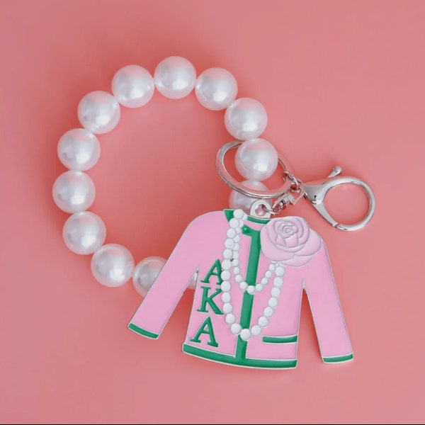 Alpha Kappa Alpha Sorority Sweater Keychain