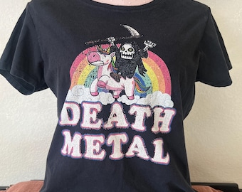 Death Metal Unicorn T-Shirt