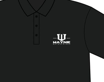 Wayne Enterprises Embroiderd Polo